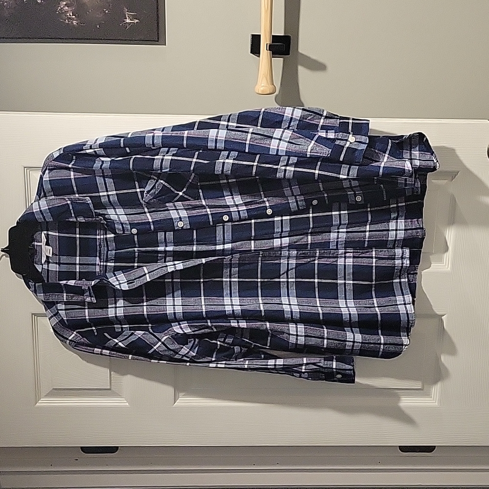 Plaid tunic shirt